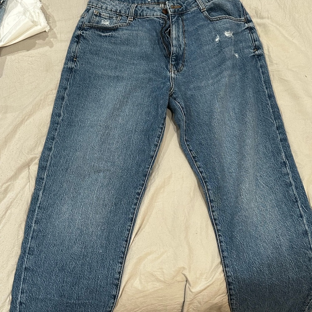 Classic Blue Denim Zara Jeans